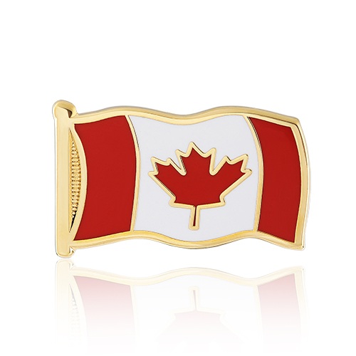 Stock Canada Flag Lapel Pins (S113)