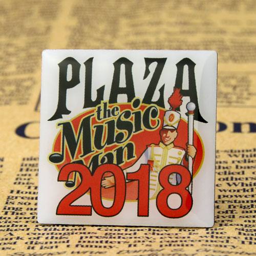 Custom Plaza Music Pins