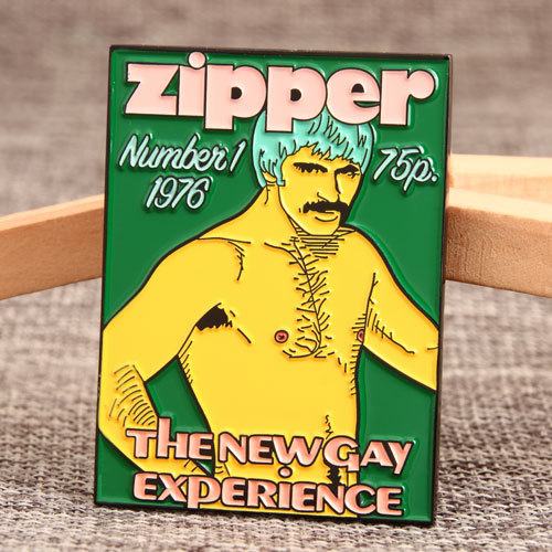 Custom Zipper Lapel Pins