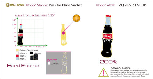 Pins - for Mario Sanchez 240105