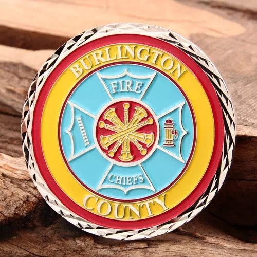 Burlington Firefighter Challenge Coins
