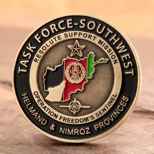 Task Force Southwest Marine Corps Challenge Coins