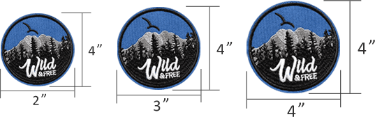 Discount code does not apply to customs” CUSTOM Patches Leather Patch –  Wills Creek Designs