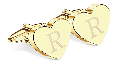 metal wedding cufflinks