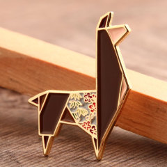 Origami Animal Enamel Pins