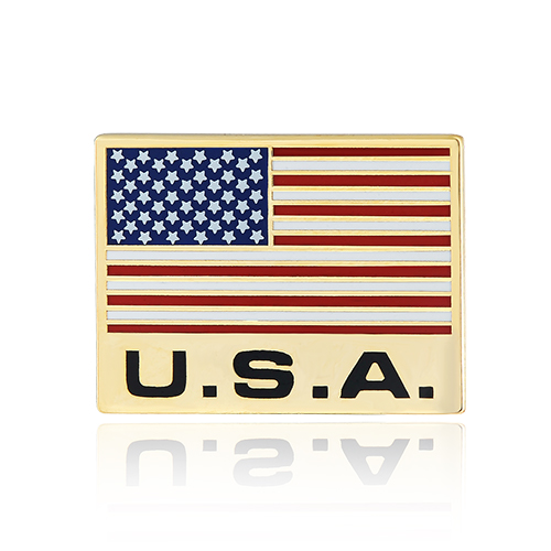 American flag lapel pins (S111)