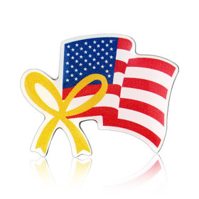 Stock American  Flag Lapel Pins (S130)