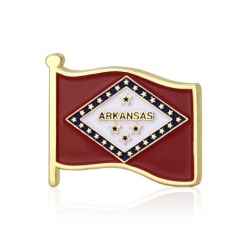 Arkansas State Flag Lapel Pins