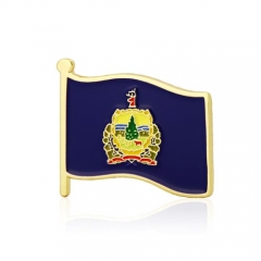  Vermont State Flag Pins