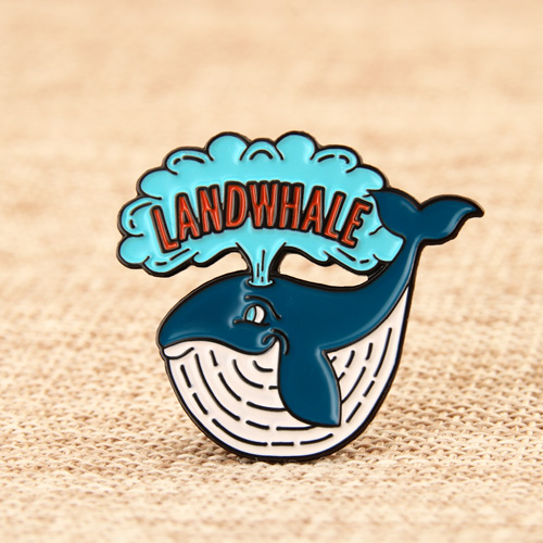 Whale Enamel Pins