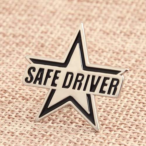 Safe Driver Enamel Pins