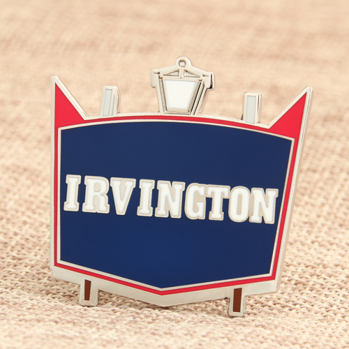 Irvington Enamel Pin