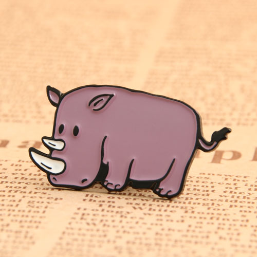 Rhinos Custom Enamel Pins