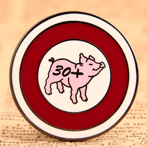 Pig Custom Enamel Pins