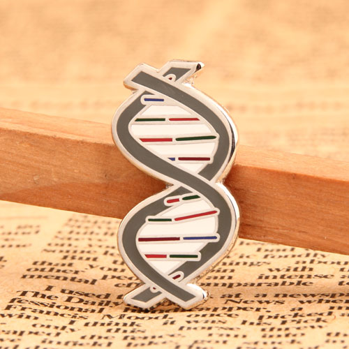 Custom DNA Enamel Pins
