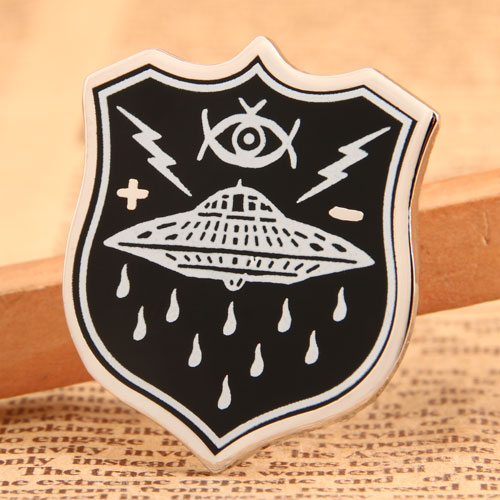 Custom UFO Enamel Pins