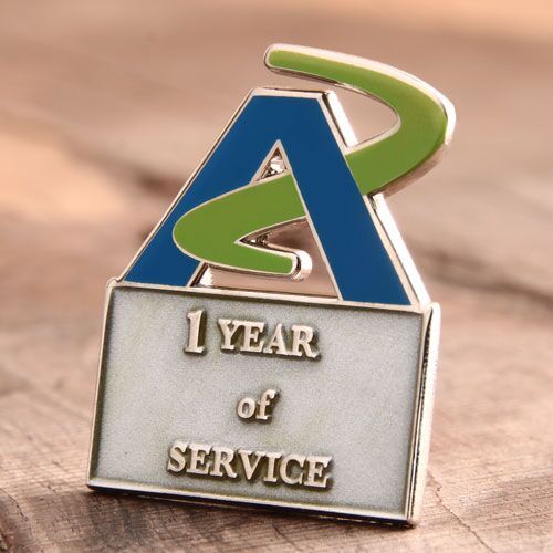 AZ Service Enamel Pins 