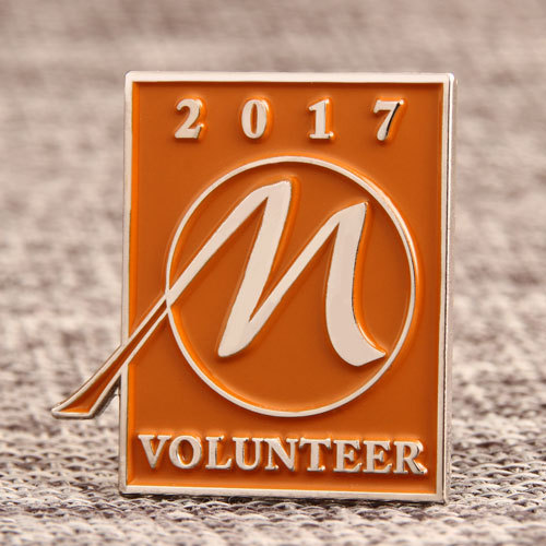 Custom 2017 Volunteer Pins