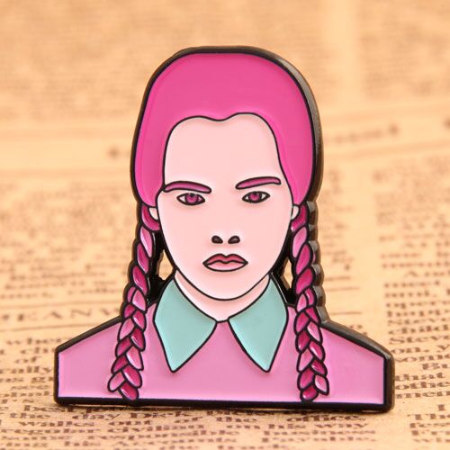 Custom Powder hair girl Pins
