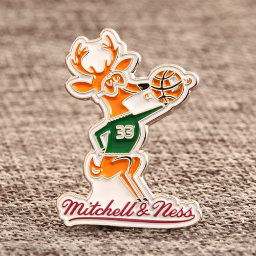 Custom Mitchell & Ness Lapel Pins