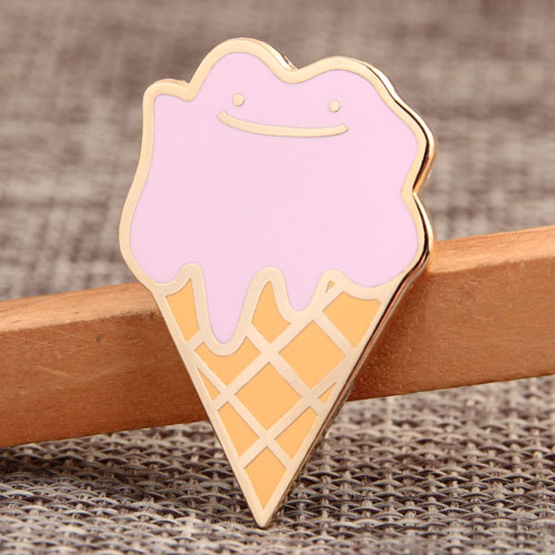 Custom Ice-cream Enamel Pins