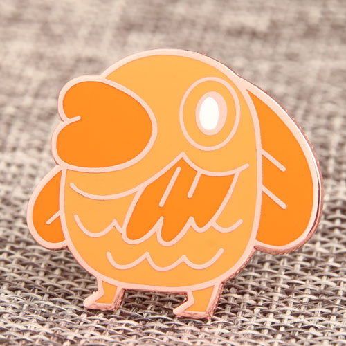 Custom Cute Bird Enamel Pins