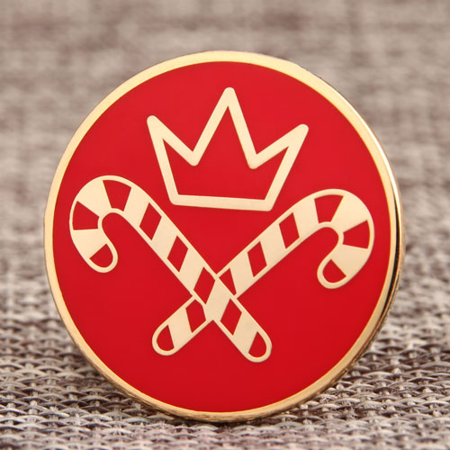 Crown Hard Enamel Pins