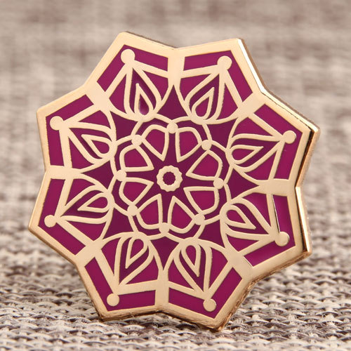 Mandala Custom Enamel Pins
