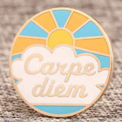 Custom Carpe Diem Enamel Pins