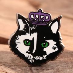 Custom Cat Queen Pins