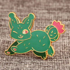 Cactus Rabbit Enamel Pins