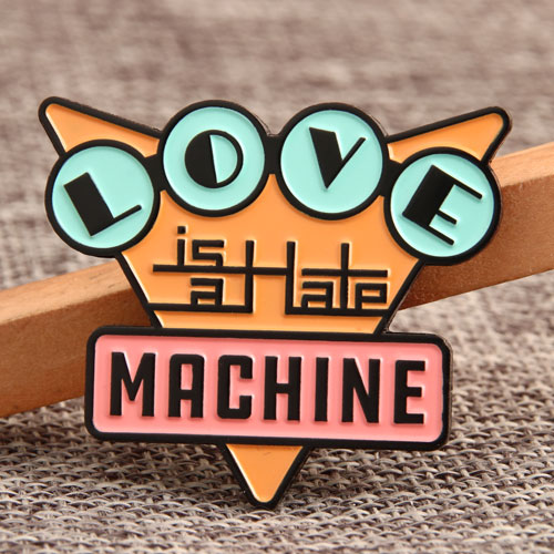 Custom Love Machine Lapel Pins