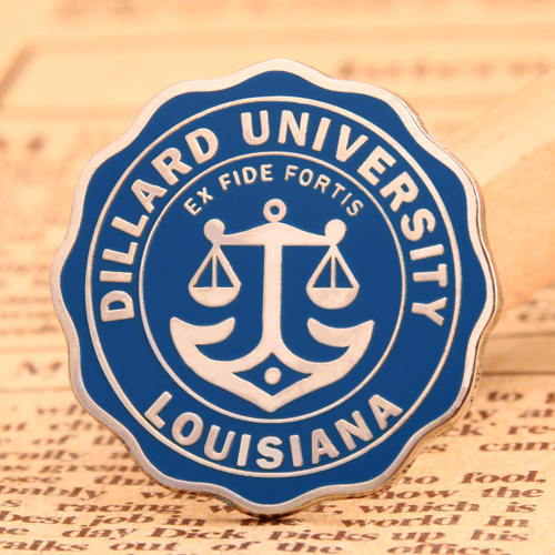Custom Dillard University Pins