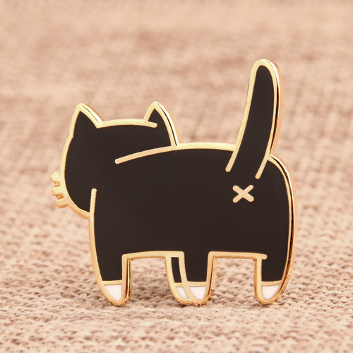 The Cat Tail Lapel Pins 
