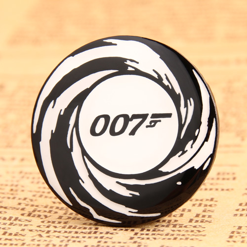 007 Custom Enamel Pins