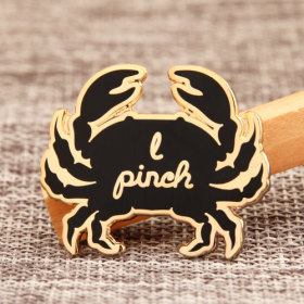 Custom Crab Enamel Pins