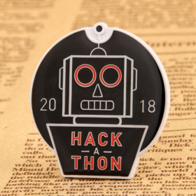 Custom Hackathon Enamel Pins