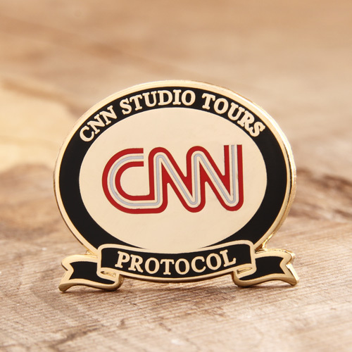 Custom CNN Lapel Pins