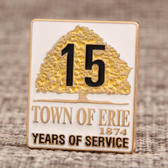 Years of Service Enamel Pins