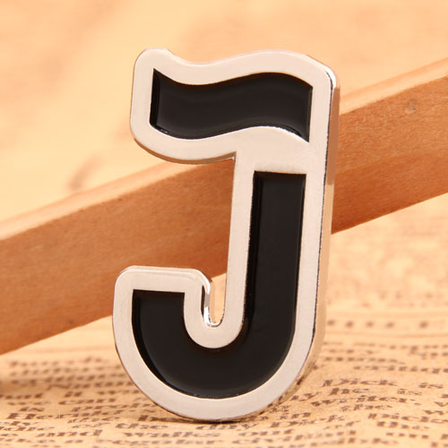 Custom J Lapel Pins