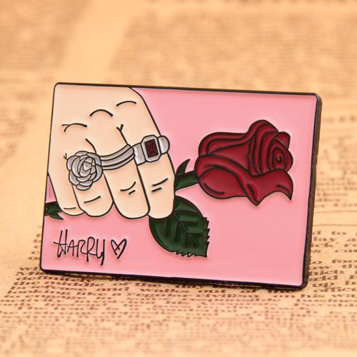 Rose Custom Lapel Pins