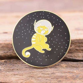 Astronauts Cat Custom Enamel Pins