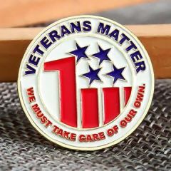 Veterans Matter Enamel Pins