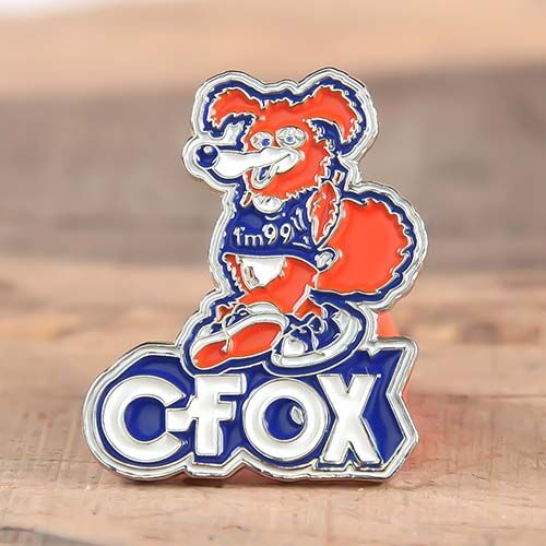 C-fox Custom Enamel Pins
