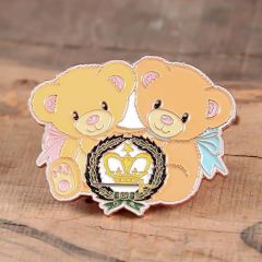 Bear Doll Custom Enamel Pins