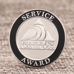 Service Award Enamel Pin