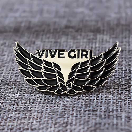 Vive Girl Enamel Pins