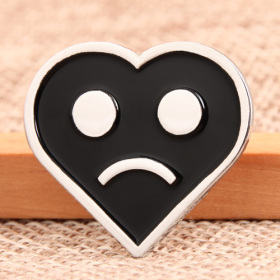 Sad Emoji Custom Lapel Pins