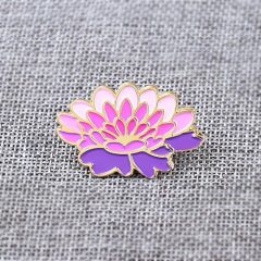 Purple Lotus Custom Lapel Pins