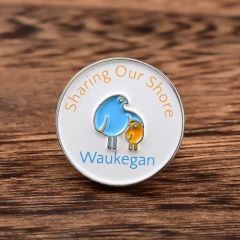Sharing Our Shore Lapel Pins